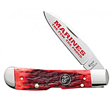 Image of Case USMC - Peach Seed Jig Tribal Lock Folding Knive