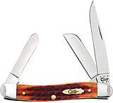 Image of Case Whiskey Bone Med Stockman Folding Knife