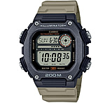Image of Casio Outdoor Digital Watch w/200 Meter WR, World Time, 10-Year Battery and Resin Strap - Men's