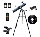 Image of Cassini C-80080TRLED 800x80mm Astronomical Red LED Reflector Telescope Kit