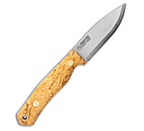 Image of Casstrom No.8 Swedish Forest Fixed Blade Knife Curly Birch 3.25 Satin BEEDBFEC