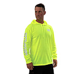 Image of Caterpillar Hi-Vis UDF Hooded Banner L/S Tee - Mens