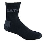 Image of Caterpillar Mens All Season Work Quarter Sock 3-pack