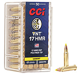 CCI Ammunition .17 Hornady Magnum Rimfire 17 Grain VNT Brass Rimfire Ammunition