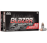 CCI Ammunition Blazer 9mm Luger 115 Grain Full Metal Jacket Aluminum Centerfire Pistol Ammunition