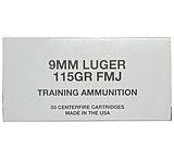 Cci Ammunition Cci Ammo 9mm Luger 115gr. Fmj Blazer Brass 50-pack White Box