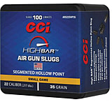 Image of CCI Ammunition High Bar Air Gun Slugs .22 Caliber 35 Grain Segmented Hollow Point