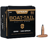 Speer 6mm Creedmoor Rifle Bullets, 95 Grain Speer Impact, 100 Bullets, TB243H3