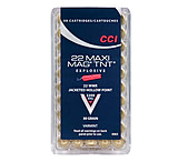 CCI Ammunition Maxi-Mag .22 Winchester Magnum Rimfire 30 Grain TNT Jacketed Hollow Point Rimfire Ammunition