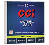 Image of CCI Ammunition Shotshell Pest Control .22 Long Rifle 31 Grain Shotshell Rimfire Ammunition