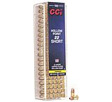 CCI Ammunition Short Hollow Point .22 Short 27 Grain Copper Plated Hollow Point Rimfire Ammunition