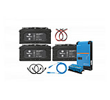 Image of Big Battery Inc. 24V 600Ah LiFePO4 Battery + Victron Multiplus 120V Inverter Kit 15.2kWh 3X 200Ah HUSKY 2 Lithium Batteries C959C3C5