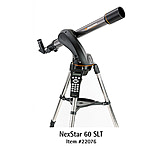 Image of Celestron NexStar 60 SLT Telescope Refractor 22076 w/ Star Locating Telescope Computer