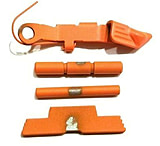 Image of Centennial Defense Systems Extended Control Kit w/Stippled Mag Release for Glock