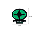 Image of CenterPoint Archery Deluxe Decal 1F412ADE