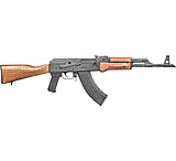 Image of Century Arms Ci VSKA Stamped AK-47 Semi-Auto Rifle, 7.62x39mm, 16.5in Barrel