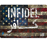 Image of Cerus Gear 3mm Promats 12&quot;x17&quot; American Infidel Flag