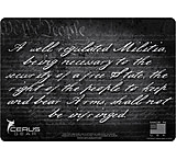 Image of Cerus Gear 3mm Promats 12&quot;x17&quot; Right To Bear Arms Blk Distrss