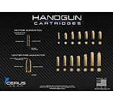 Image of Cerus Gear 3mm Promats 12&quot;x17&quot; Top Handgun Rounds Carbon Fbr