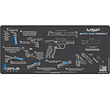 Image of Cerus Gear 3mm Promats 12&quot;x27&quot; S&amp;w M&amp;p Instructional C Gray