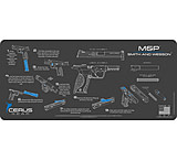 Image of Cerus Gear 3mm Promats 12&quot;x27&quot; S&amp;w M&amp;p Shield Instctnl Grey