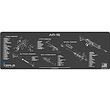 Image of Cerus Gear 3mm Promats 12&quot;x36&quot; Ar-15 Schematic Char Gray