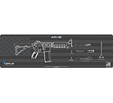 Image of Cerus Gear 3mm Promats 14&quot;x48&quot; Ar-15 Shadow Board Grey/blue