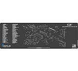 Image of Cerus Gear CZ SCORPION EVO 3 SCHEMATIC PROMAT - CHARCOAL GRAY/CERUS BLUE E1D06058