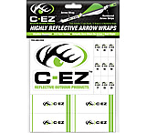 Image of Cez Products C-ez Green Reflective Arrow Wrap Kit W/2 Logo Decals
