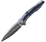 Image of CH Knives Wartex Framelock Flame Ti