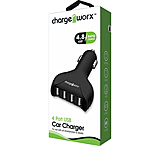 Image of Chargeworx 4 USB Port Car Charger