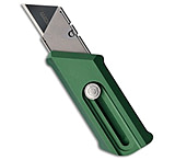 Image of Chaves Knives Chaves CHUB Slipper Blue Label Knife Green Aluminum 1 Utility SW 4415B411