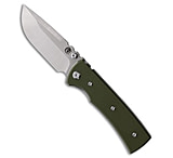 Image of Chaves Knives Redencion 229 Drop Point Knife OD Green G-10 3.5 Satin 69D18CB0