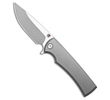 Image of Chaves Knives Chaves Liberation Street Integral Frame Lock Knife SW Ti 3.5 Belt Satin CD62113D