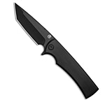 Image of Chaves Knives Chaves Liberation Street Tanto Integral Frame Lock Knife Black Ti 3.5 PVD 1E53C1CD