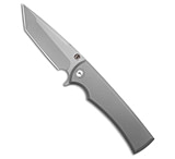 Image of Chaves Knives Chaves Liberation Street Tanto Integral Frame Lock Knife SW Ti 3.5 Stonewash 14445230