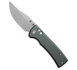Image of Chaves Knives Chaves Redencion Drop Point X-Lock Knife Gray Aluminum 3.25 SW D2 B66E7E31