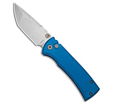 Image of Chaves Knives Redencion Automatic Knife Blue Aluminum 3.4 Stonewash *DISC* 8138D16B