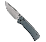 Image of Chaves Knives Redencion Automatic Knife Gray Aluminum 3.4 Stonewash A205CE2D