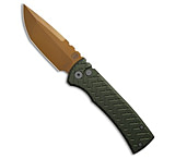 Image of Chaves Knives Redencion Automatic Knife Tread Green Aluminum 3.4 Copper E083AF68