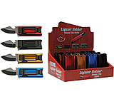 Image of China Made 12pc Lighter Display 1.50 in Stainless Steel Folding Knife