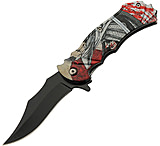 Image of China Made Battle Linerlock A/O CN300574FH 3.50 in Stainless Steel Assisted Opening Folding Knife