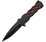 Image of China Made Celtic Linerlock A/O Red Folding Knife