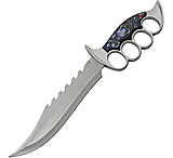 Image of China Made Crazy Clown Bowie 8.00 in Stainless Steel Fixed Blade Knife