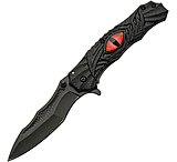 Image of China Made Dark Eye Framelock 3.50 in Stainless Steel Folding Knife