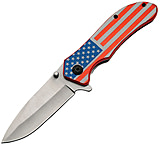 Image of China Made Folder Stars &amp; Stripes Clip Folding Knife