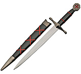 Image of China Made Knights Templar Dagger Red
