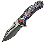 Image of China Made Linerlock Dragon Assisted Opening Folding Knife