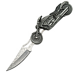 Image of China Made Motorcycle Silver Finish Knife