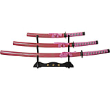 Image of China Made Pink Dragon Katana Set 3pc